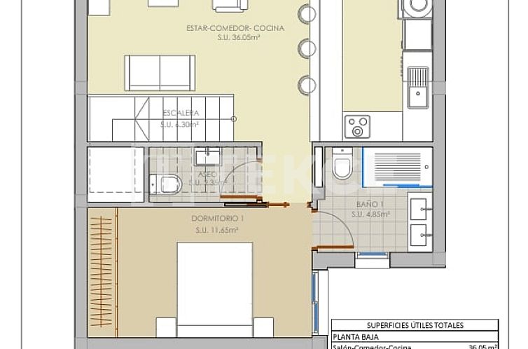 Vrijstaande woning in Rojales