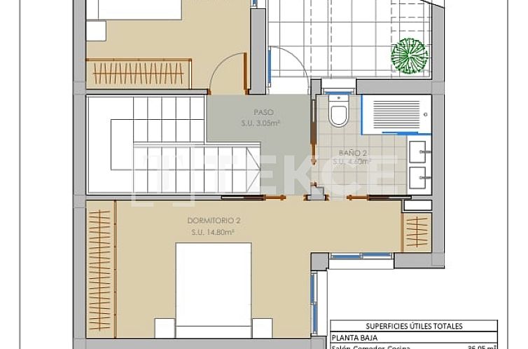 Vrijstaande woning in Rojales