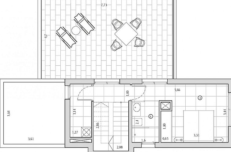 Vrijstaande woning in Algorfa