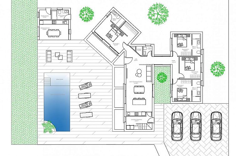Vrijstaande woning in Algorfa