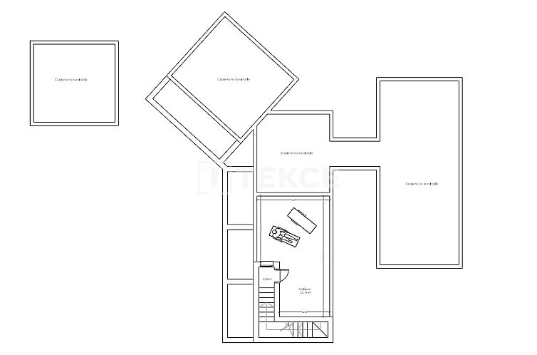 Vrijstaande woning in Algorfa