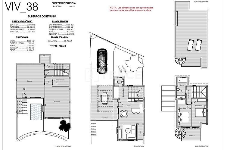 Vrijstaande woning in Algorfa