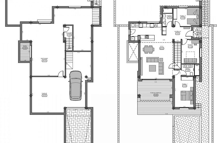 Vrijstaande woning in Algorfa