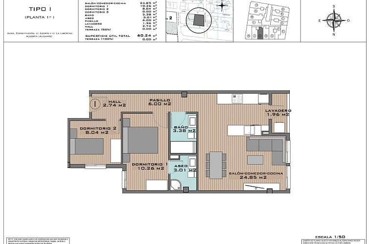 Appartement in Algorfa