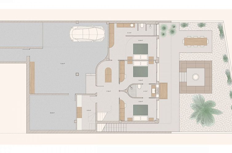 Vrijstaande woning in Algorfa