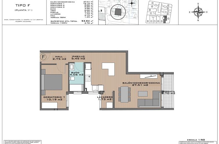 Appartement in Algorfa