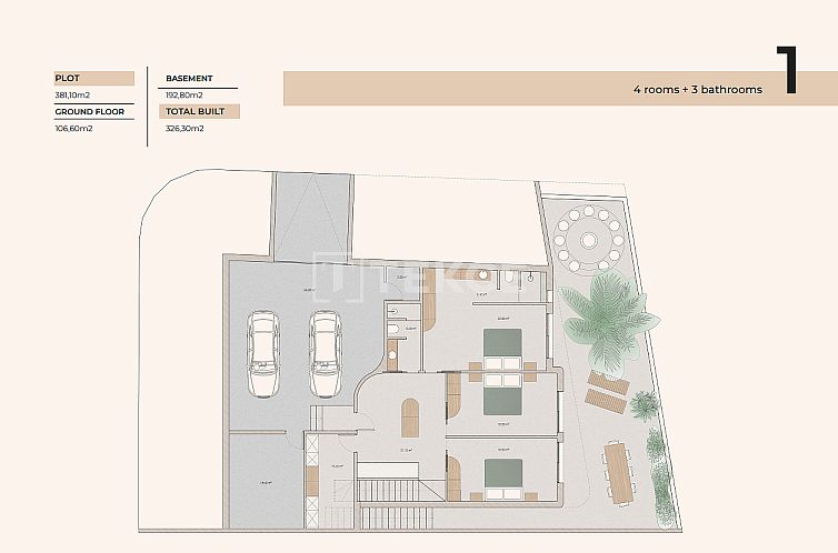 Vrijstaande woning in Algorfa