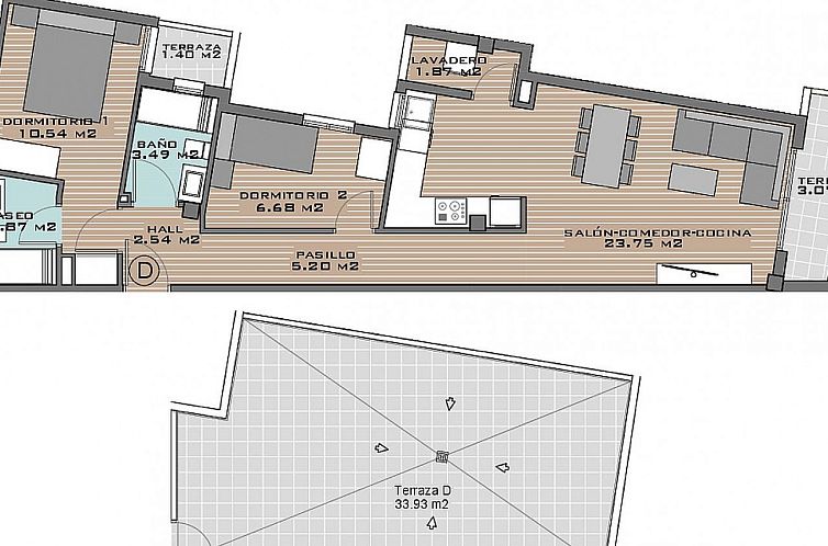 Appartement in Algorfa