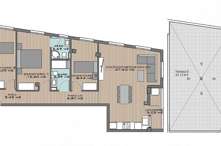 Appartement in Algorfa
