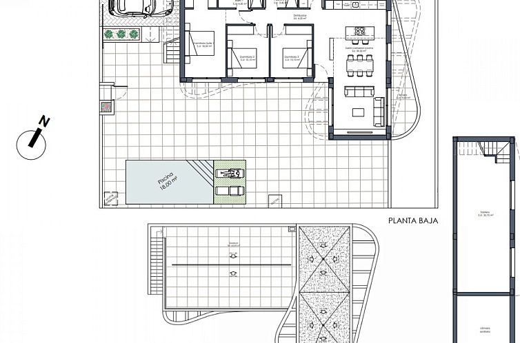 Vrijstaande woning in Algorfa