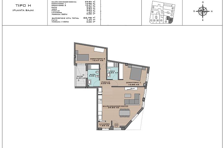Appartement in Algorfa