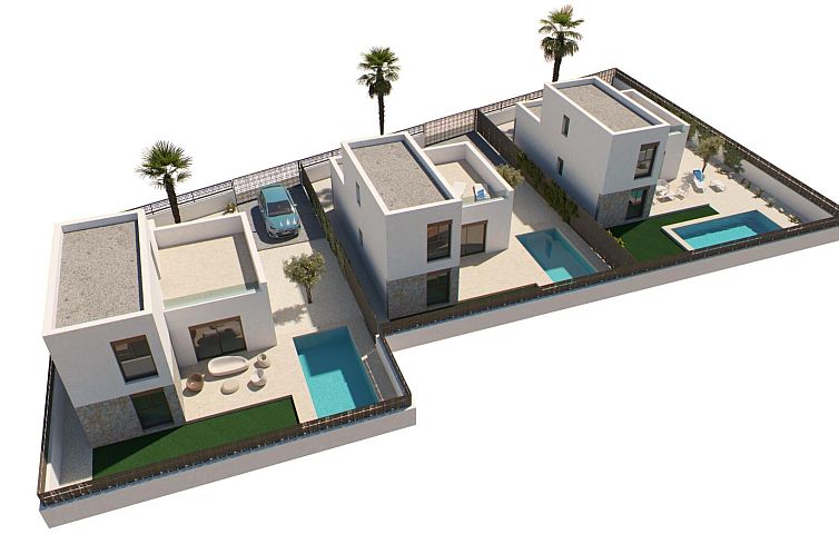 Vrijstaande woning in Algorfa