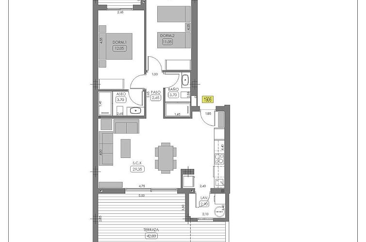 Geschakelde woning in Algorfa