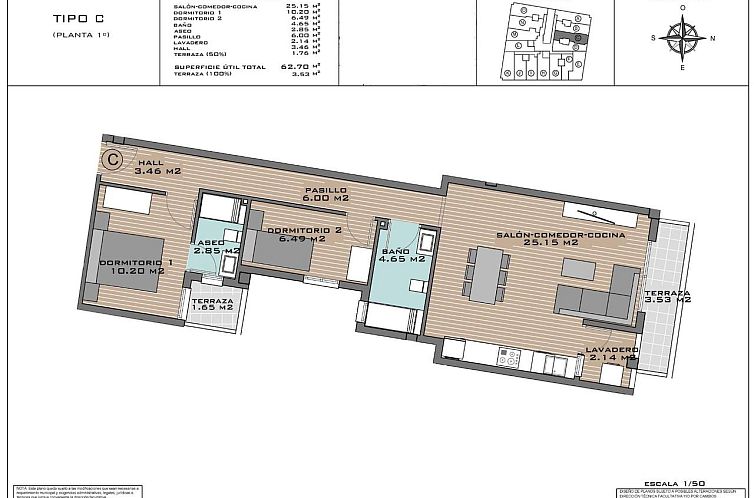 Appartement in Algorfa