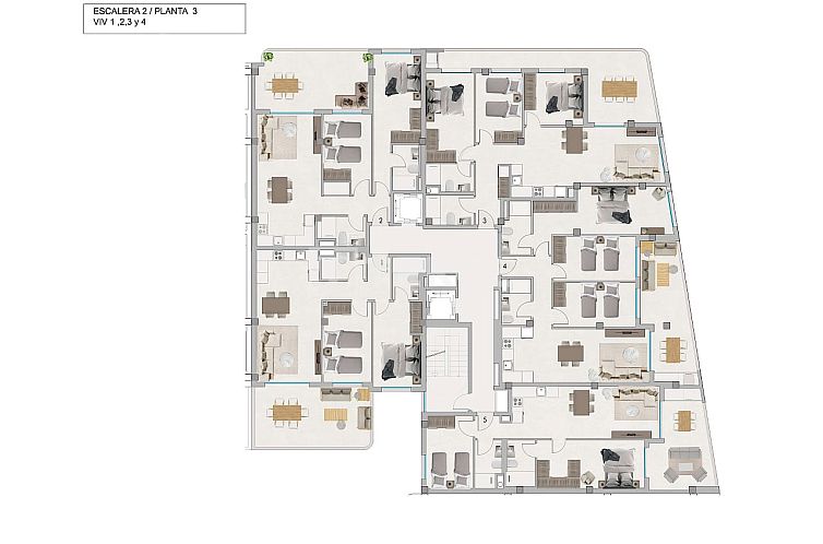 Appartement in Santa Pola
