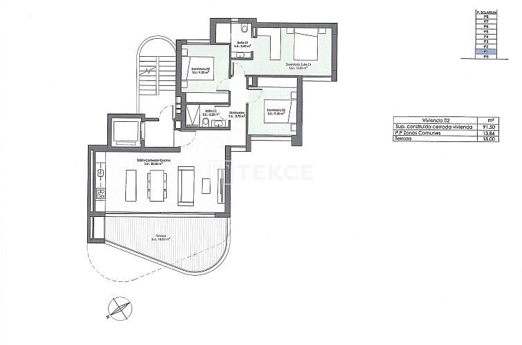 Appartement in Guardamar del Segura