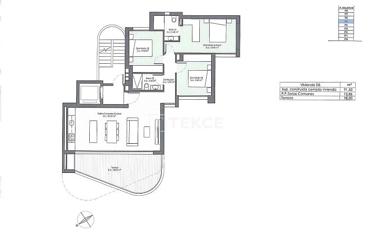 Appartement in Guardamar del Segura