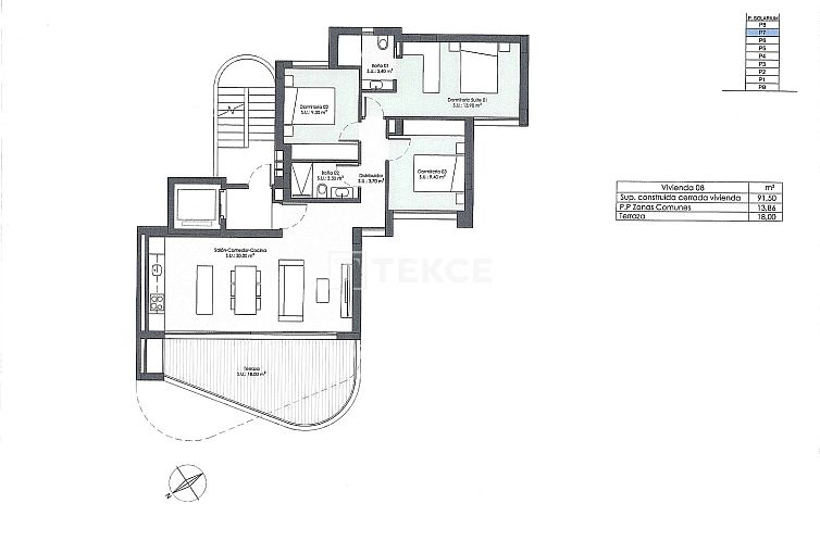 Appartement in Guardamar del Segura