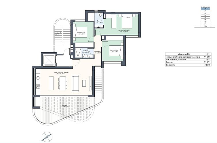 Appartement in Guardamar del Segura