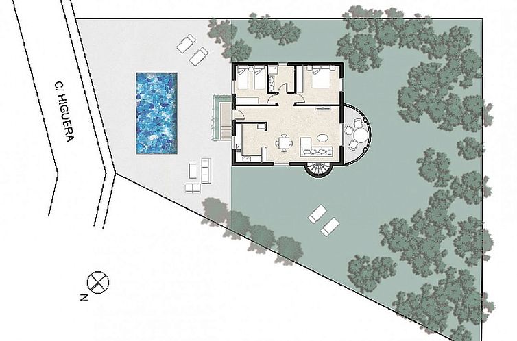 Vrijstaande woning in Pinar de Campoverde