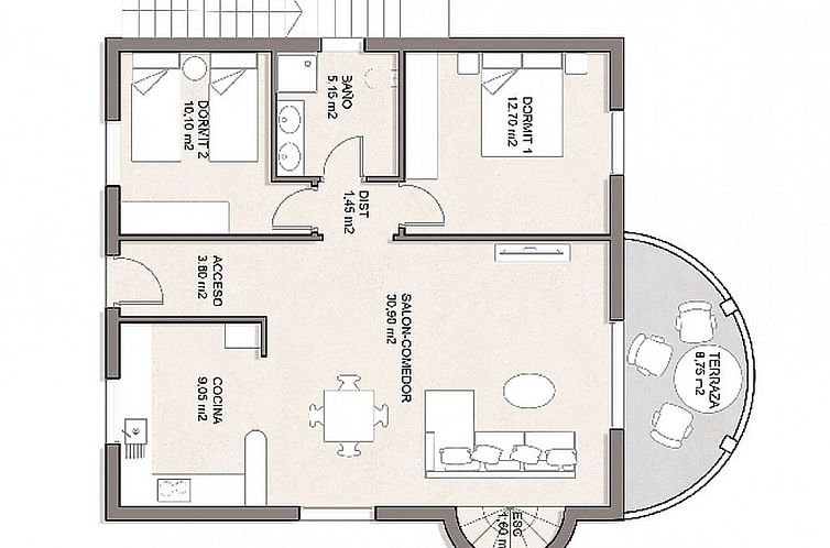 Vrijstaande woning in Pinar de Campoverde