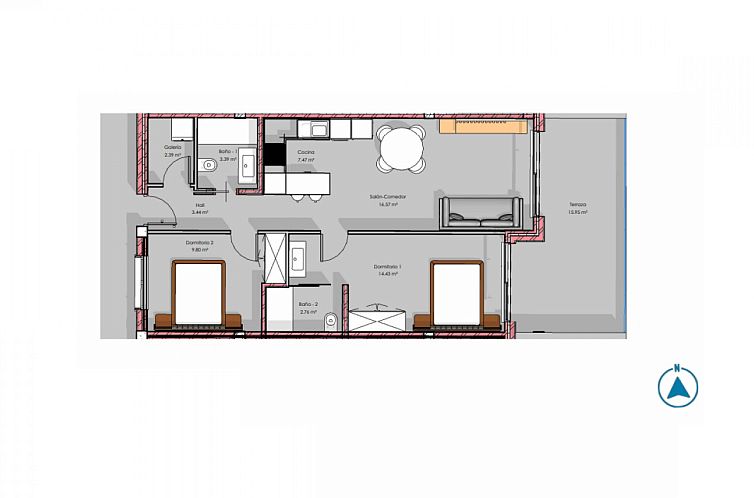 Appartement in Guardamar del Segura
