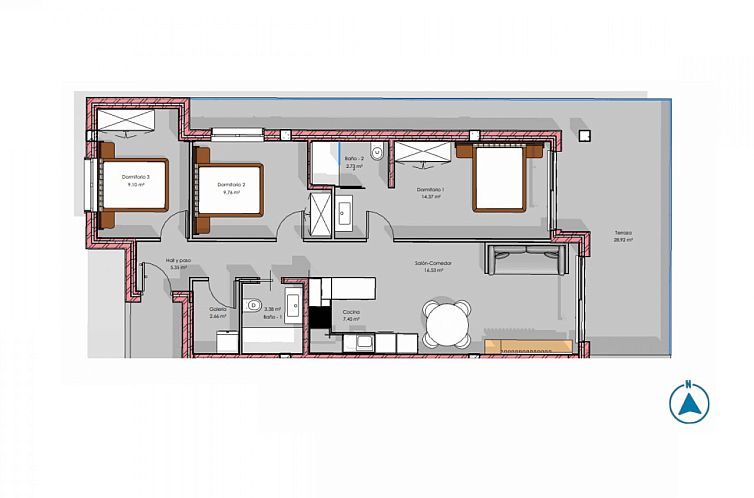 Appartement in Guardamar del Segura
