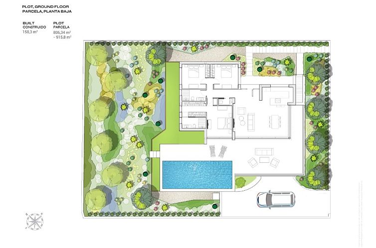 Vrijstaande woning in Orihuela