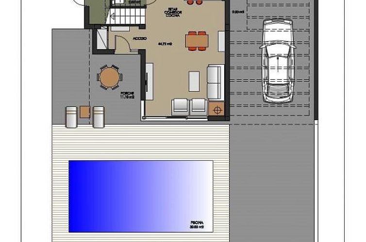 Vrijstaande woning in Orihuela