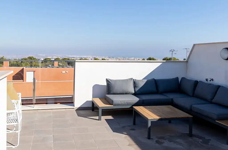 Penthouse with rooftop terrace