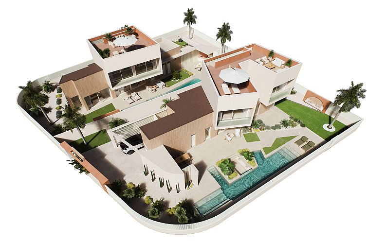 Geschakelde woning in Orihuela