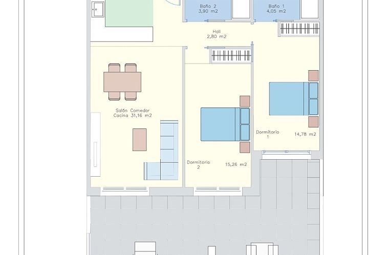 Appartement in Orihuela