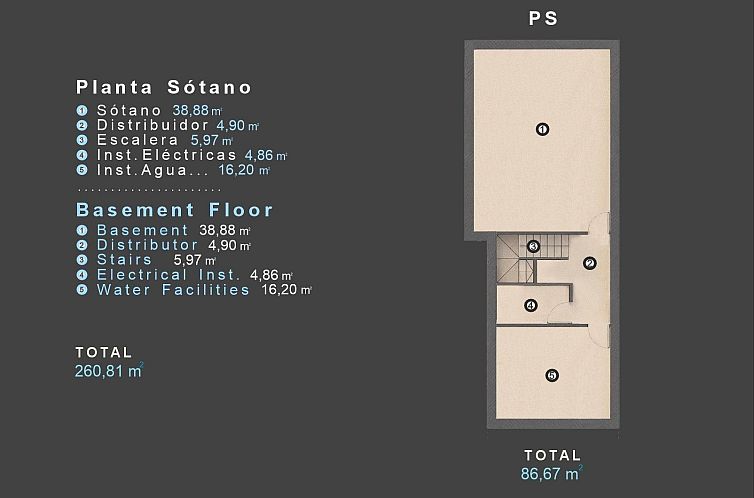 Vrijstaande woning in Orihuela