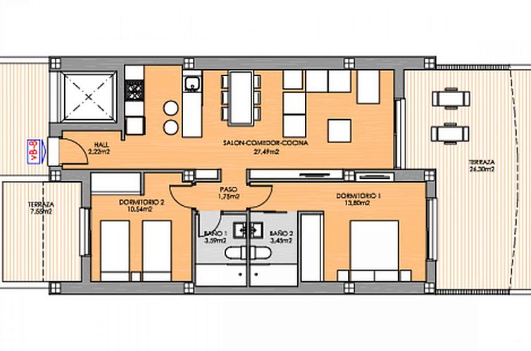 Appartement in Orihuela