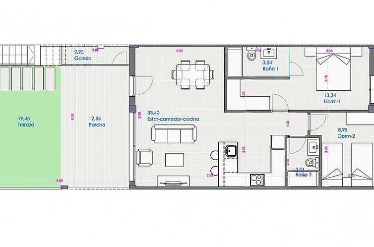 Geschakelde woning in Orihuela