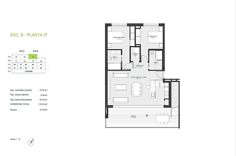 Appartement in Orihuela