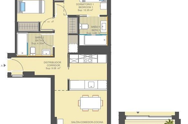 Appartement in Orihuela