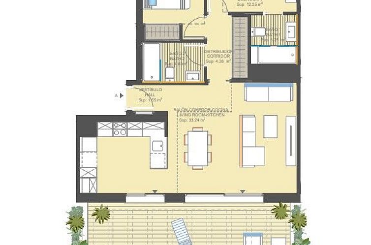 Appartement in Orihuela