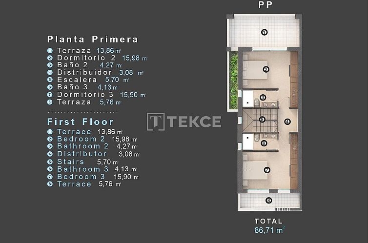 Geschakelde woning in Villamartín