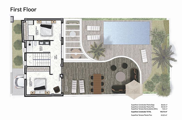 Geschakelde woning in Almoradí
