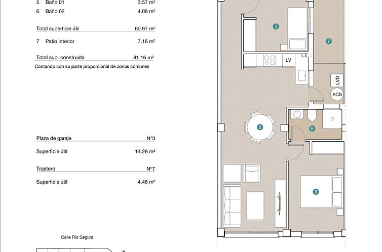 Appartement in Jacarilla