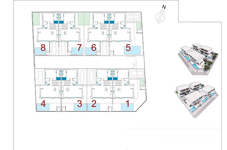 Geschakelde woning in Dolores