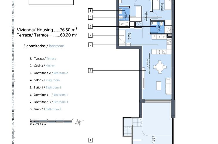 Geschakelde woning in Dolores