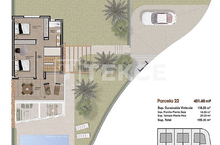 Vrijstaande woning in Monforte Del Cid
