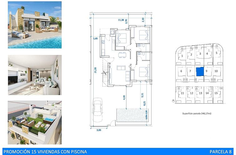 Geschakelde woning in San Fulgencio