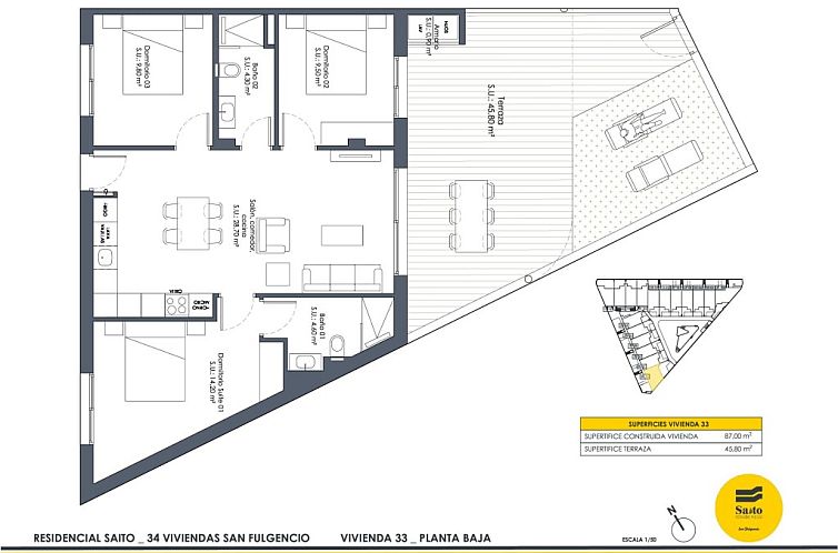Appartement in San Fulgencio