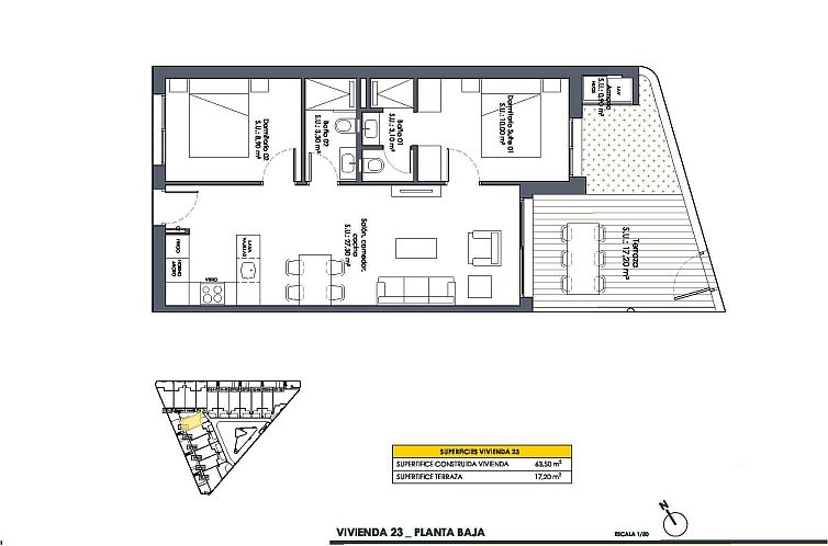 Appartement in San Fulgencio