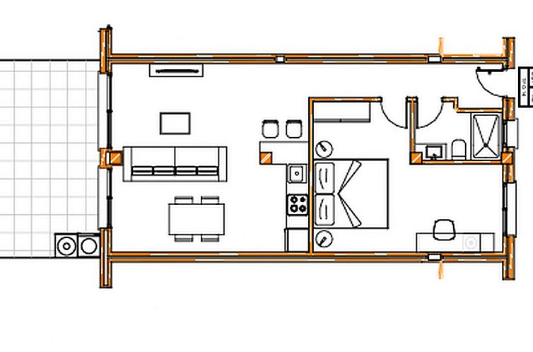 Appartement in Gandia