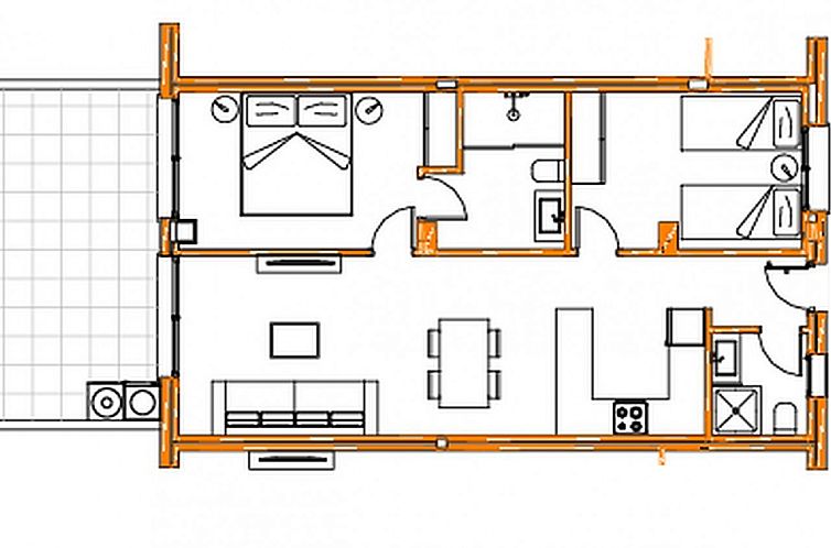 Appartement in Gandia