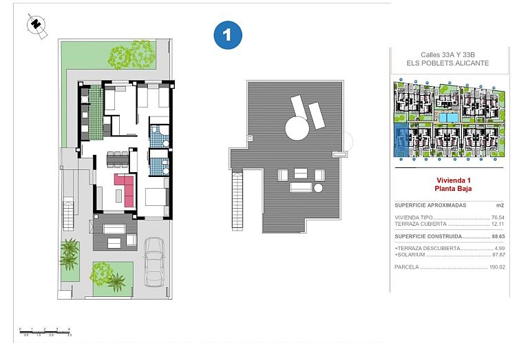 Geschakelde woning in Els Poblets